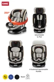 Kanz Safe N Rest i-Size (0-36) Oto Koltuğu Siyah - 2