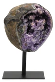 Ametist Doğal Taş Standlı Ham Parça - 1148 Gr. thumbnail 1