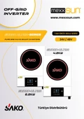 SAKO - İnges 4.2 KW MPPT AKILLI TAM SINUS INVERTER - SUNON ULTRA 24 VOLT 4200 WATT INVERTÖR thumbnail 5
