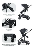 Kanz Echo Travel Sistem Bebek Arabası Siyah - 5