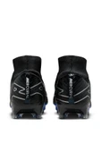 Nike Zoom Superfly 9 Elite FG DJ4977-040 Siyah/Mavi Erkek Futbol Krampon - 4