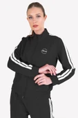 Lescon 23NTBS002120-633 Siyah Kadın Fermuarlı Sweatshirt - 6