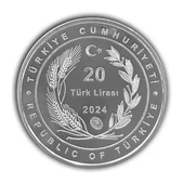 AgaKulche Süleyman Demirel Gümüş Sikke Coin thumbnail 2