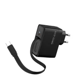 Recci RC102E GaN Teknolojili Hızlı Şarj Başlığı USB-A to Type-C PD 40W Type-C Kablolu Şarj Seti thumbnail 7