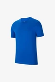 Nike M Nk Park20 SS Tee CZ0881-463 Mavi Erkek Futbol Tişörtü - 1