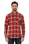 Kareli Regular fit Erkek Oduncu Gömleği thumbnail 2