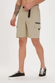Bad Bear 24.01.18.008BJ Bej Erkek Kargo Şort - 3