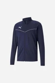 Puma Rise Trg Poly 65739206 Lacivert Erkek Fermuarlı Sweatshirt - 1