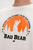 Bad Bear Re-Planet 24.01.07.049B Beyaz Erkek Tişört - 2