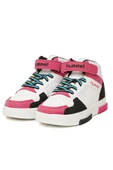 hummel Courfu JR 900553-9047 Beyaz & Siyah & Pembe Kız Çocuk Günlük Spor Ayakkabı - 3