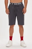 Bad Bear Long Line 24.01.18.003A Antrasit Erkek Şort - 1