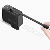 Recci RC102E GaN Teknolojili Hızlı Şarj Başlığı USB-A to Type-C PD 40W Type-C Kablolu Şarj Seti thumbnail 6