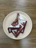 Toile De Jouy Paris Amerikan Servis 6’lı Set | 35x45 cm | %100 Pamuk Dijital Baskılı | Klasik Fransız Tarzı Masa Dekoru - ZT720  Kırmızı - 6