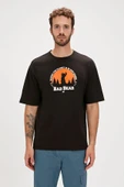 Bad Bear Re-Planet 24.01.07.049S Siyah Erkek Tişört - 1
