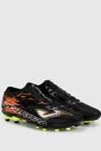 Joma Supercopa 2301 SUPS2301FG Black Coral Fırm Ground Siyah/Turuncu Erkek Krampon thumbnail 2