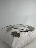 Makine Nakışlı Punch Desenli Kırlent Kılıfı PUN05– 43x43 cm thumbnail 2