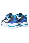 Fila Madrun Velcro FFK0261.13258 Mavi Beyaz Çocuk Spor Ayakkabı - 3