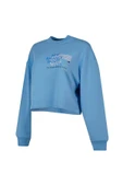 New Balance Lifestyle WNC1502-BLU Mavi Kadın Sweatshirt - 1