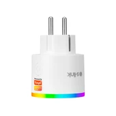 S-link SL-03 16A Akım Korumalı Akıllı Priz RGB Işıklı 2.4 G Wifi TUYA Destekli - 5