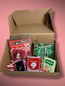 Kırmızı Kalp Kolye İçerikli Romantik Hediye Kutusu - Sevgiliye / Kadın Arkadaşa Özel Doğum Günü Seti thumbnail 1