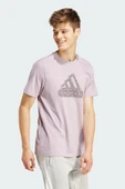 adidas M GROWTH BOS T IN6270 Pudra Erkek Tişört - 3