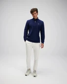 Ellesse EM603-NV Erkek Yarım Fermuarlı Lacivert Sweat thumbnail 3