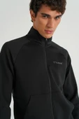 Hummel Evon Zip 921678-2001 Siyah Erkek Eşofman Üstü - 6