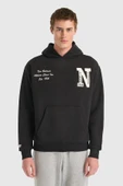New Balance Lifestyle Hoodie UNH3534-BK Siyah Unisex Hoodie - 1