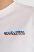 New Balance Lifestyle MNT1533-WT Beyaz Erkek Tişört - 5