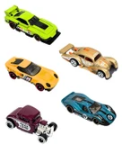 Hot Wheels Beşli Araba Seti Hw Retro Racers JBJ86 thumbnail 2