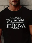 Erkek Jehova Baskılı Süprem T-shirt thumbnail 2