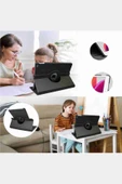 Lenovo M11 TB-330FU Uyumlu Standlı 360° Yatay Dikey Dönebilen Deri Tablet Kılıfı thumbnail 10