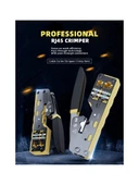 PrimeX PX-8070Y RJ45/RJ11 CAT6/CAT7, Yeni Nesil EZ RJ45 Pense Cat6 Cat7, Yeni Nesil Pense Cat7 (Bıçaklı) thumbnail 8