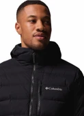 Columbia Drift Peak™ Stretch Down Hooded Jacket Siyah Erkek Outdoor Mont WE1852-010 thumbnail 5