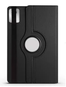 Lenovo M11 TB-330FU Uyumlu Standlı 360° Yatay Dikey Dönebilen Deri Tablet Kılıfı thumbnail 1