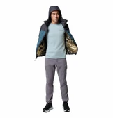 Columbia Grand Trek™ III Down Hooded Jacket Mavi Erkek Outdoor Mont WM7857 thumbnail 7