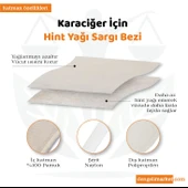 HİNT YAĞI SARGI BEZİ 4'LÜ SET: KARACİĞER, PELVİK, TİROİD/GÖZ VE GÖĞÜS SARGI BEZİ, Pamuklu, Ergonomik thumbnail 8