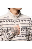 Columbia Sweater Weather™ Printed Half Zip II Kahverengi Erkek Outdoor Polar AO5809 thumbnail 4
