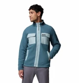 Columbia Juniper Peak™ Full Zip Fleece Mavi Erkek Outdoor Polar XE6508 thumbnail 1