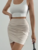 Drapeli mini etek thumbnail 1