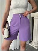 Düğmeli şort thumbnail 2