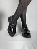 KB-ZN101 Kömür Rugan Günlük Kadın Babet thumbnail 10