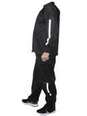 Yağmurluk Takım (Bahçıvan Tipi Askılı Pantolon Ve Mont) - Siyah thumbnail 3