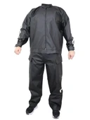 Yağmurluk Takım (Bahçıvan Tipi Askılı Pantolon Ve Mont) - Siyah thumbnail 4