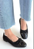 Etya Siyah Cilt Babet Ayakkabı thumbnail 2