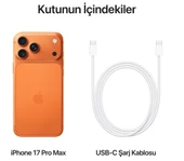 Apple iPhone 17 Pro Max 256 GB Kozmik Turuncu (İthalatçı Garantili) - 5