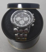 Erkek Saat Çelik Kordon Kronograf Tasarım Quartz Kol Saati - 4