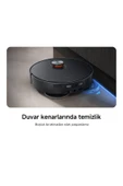 Robot Vacuum X20 Max Akıllı Robot Süpürge ve Mop - 8000Pa Siyah(Xiaomi Türkiye Garantili) thumbnail 8