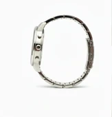 Erkek Saat Çelik Kordon Kronograf Tasarım Quartz Kol Saati - 3