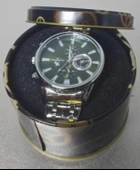 Erkek Saat Çelik Kordon Kronograf Tasarım Quartz Kol Saati - 4